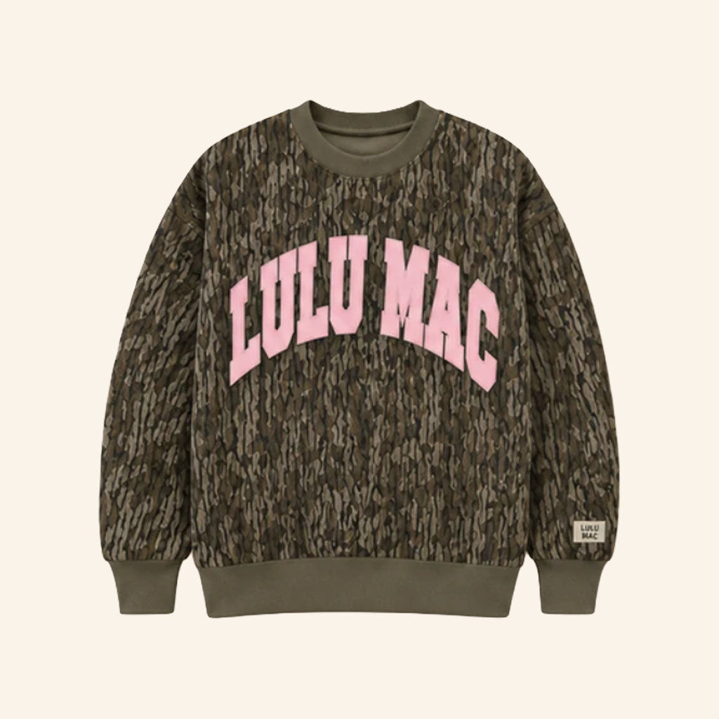 Lulu Mac X Mossy Oak Merch 2026 Bottomland Sweatshirt Birthday Gift For Sisters
