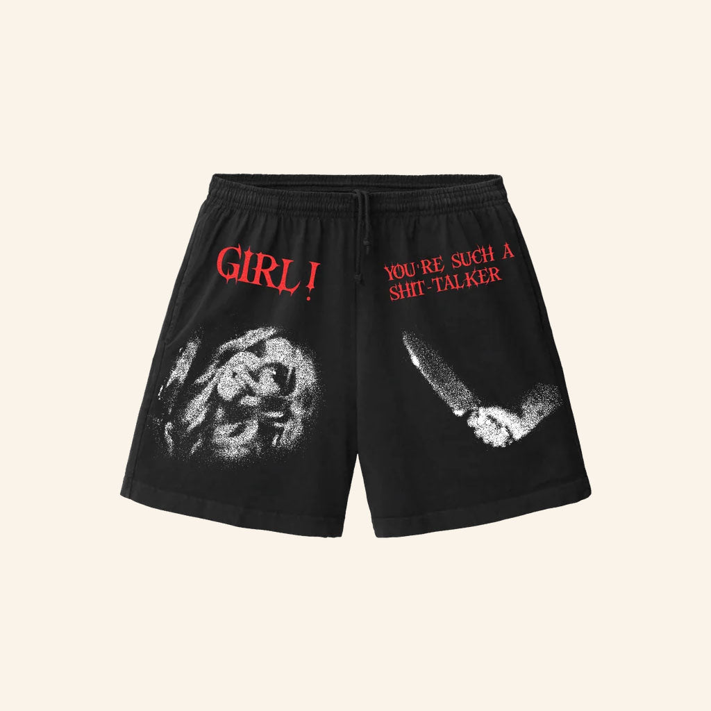 Kesha Merch 2026 Backstabber Shorts You're Such A Sht Talker Shorts Gift For Fans