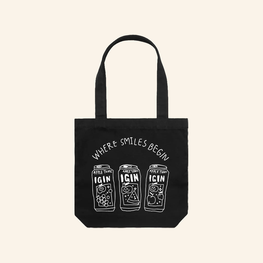 IGIN Merch 2026 Where Smiles Begin Tote Bag BTS Jin Merchandise Birthday Ideas For BFF
