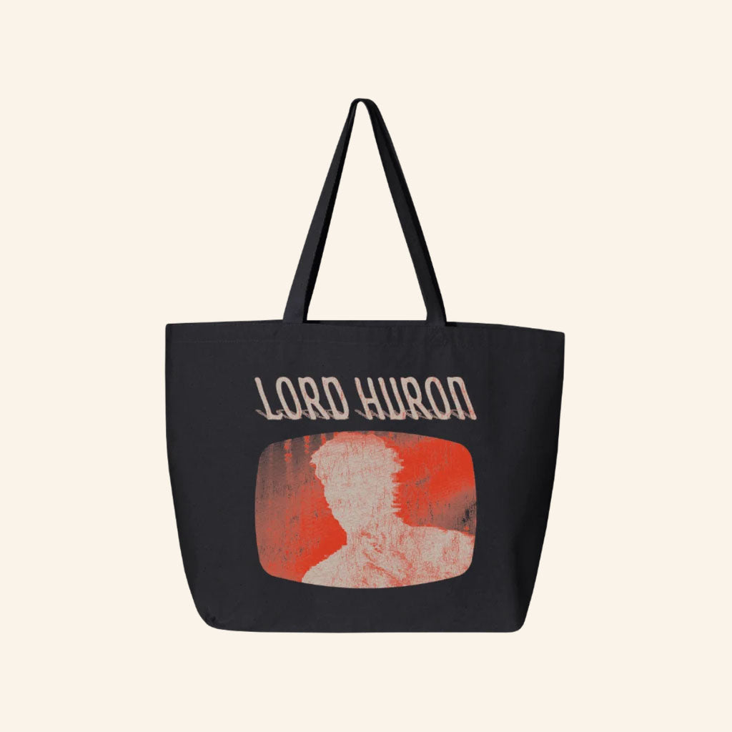 Lord Huron Merch 2026 Static TV Tote Bag Presents For Rock Music Lovers