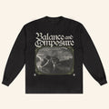 Balance And Composure Merch 2026 Framed Black Long Sleeve Shirt Gift For Band Fans