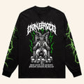Don Broco Merch 2026 Poking Around My Brain Black Long Sleeve Shirt Gift Ideas For Rock Lovers