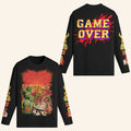Xavleg Merch 2026 Game Over Long Sleeve Shirt Music Related Gifts For Guys