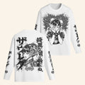 Xavleg Merch 2026 Two Face Long Sleeve Shirt Gift Ideas For Death Metal Band Fans