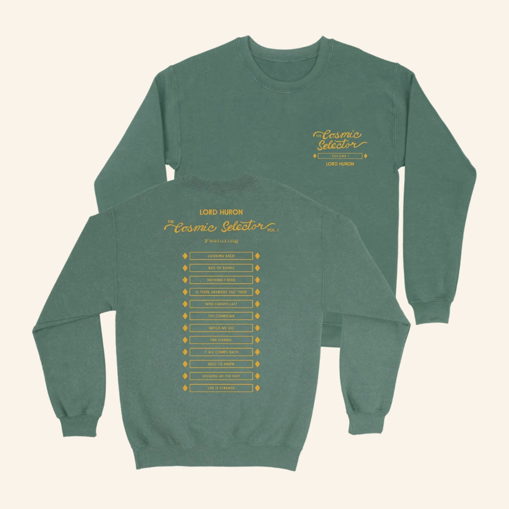 Lord Huron Merch 2026 Cosmic Crewneck The Cosmic Selector Vol 1 Sweatshirt Rock Fan Gifts