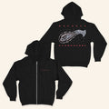 Balance And Composure Merch 2026 Keepsake Black Zip Hoodie Cool Gift For Music Lover