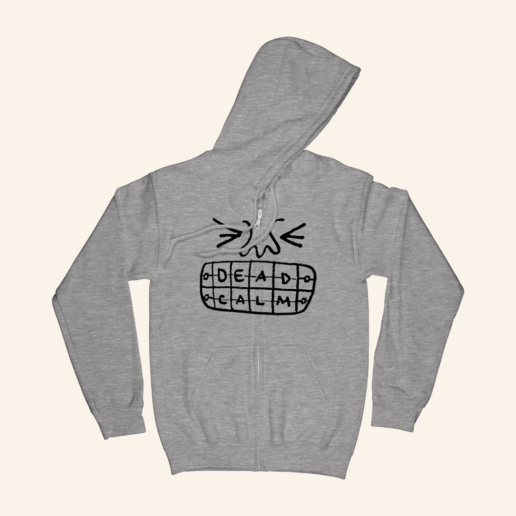 Dead Calm Merch 2026 Braces Zip Hoodie Present Ideas For Music Lovers