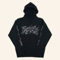 LZMFG Merch 2026 Gothic Chrome Heavy Hoodie Black LZMFG Hoodie Present For Brothers