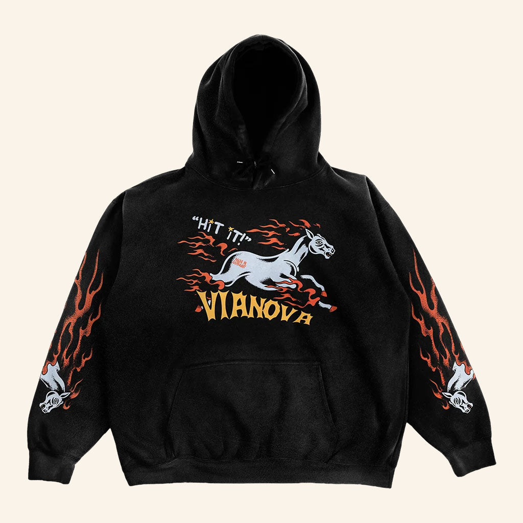 Vianova Merch 2026 Horse Hit It Hoodie Vianova Hoodie Present For Band Fans