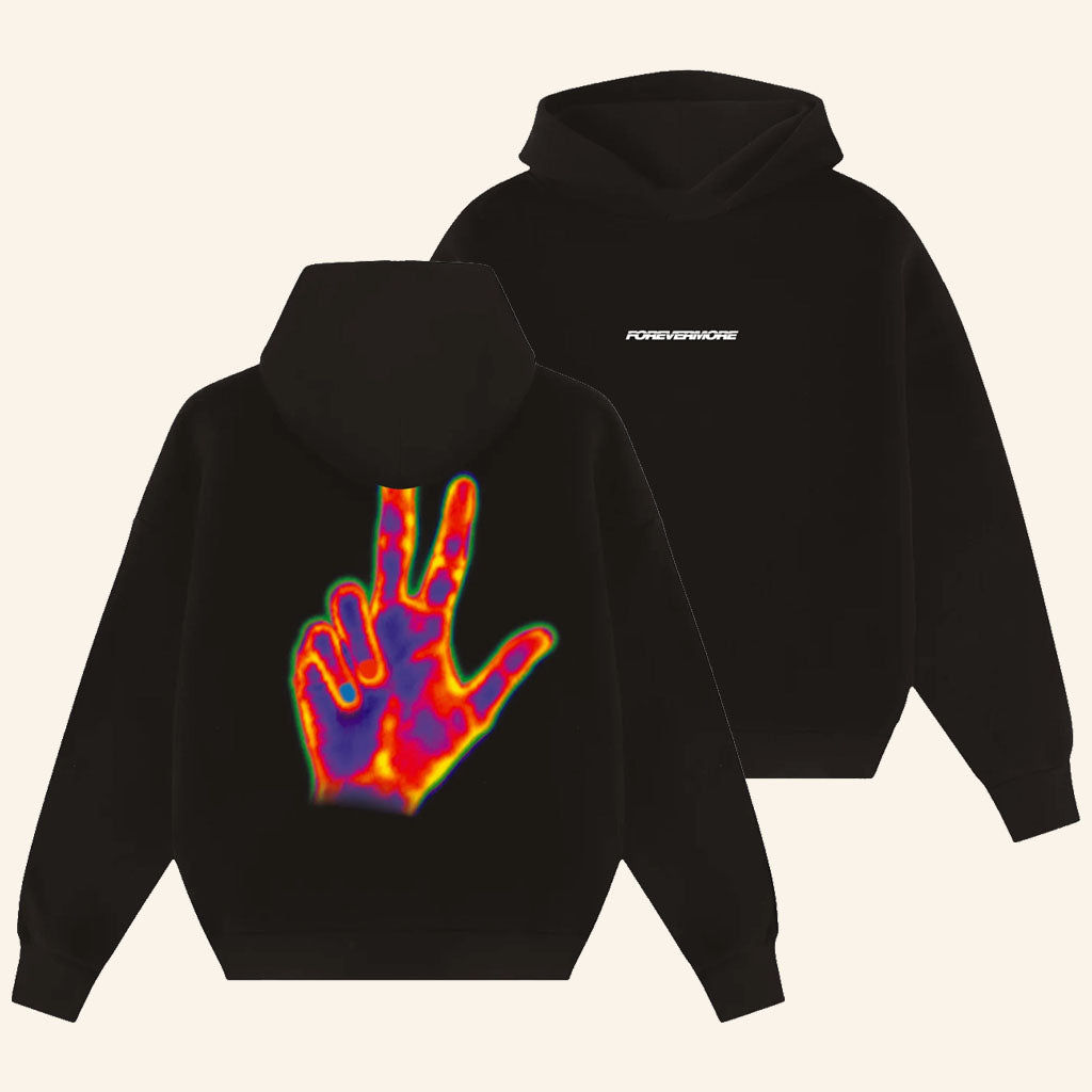 Forevermore Merch 2026 JMAC 3-Point Celly Hoodie Infrared Hoodie Jared McCain Merch