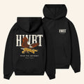 HWBT Merch 2026 Eagle Hoodie Black From The Driveway Hoodie Present For Brothers