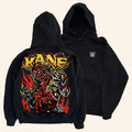 Warren Lotas X WWE Merch 2026 Kane Hoodie Black Best Gifts For WWE Wrestling Fans