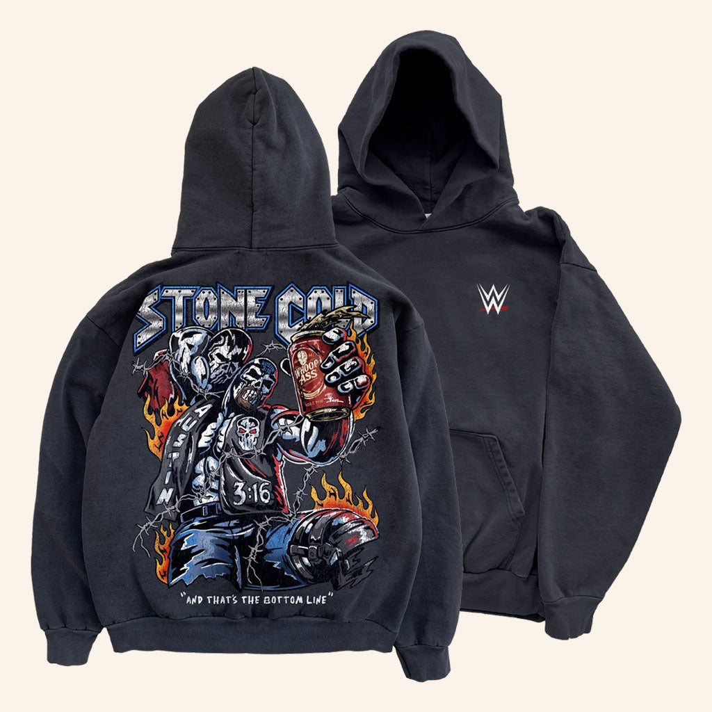 Warren Lotas X WWE Merch 2026 Steve Austin Hoodie Best Gifts For WWE Fans