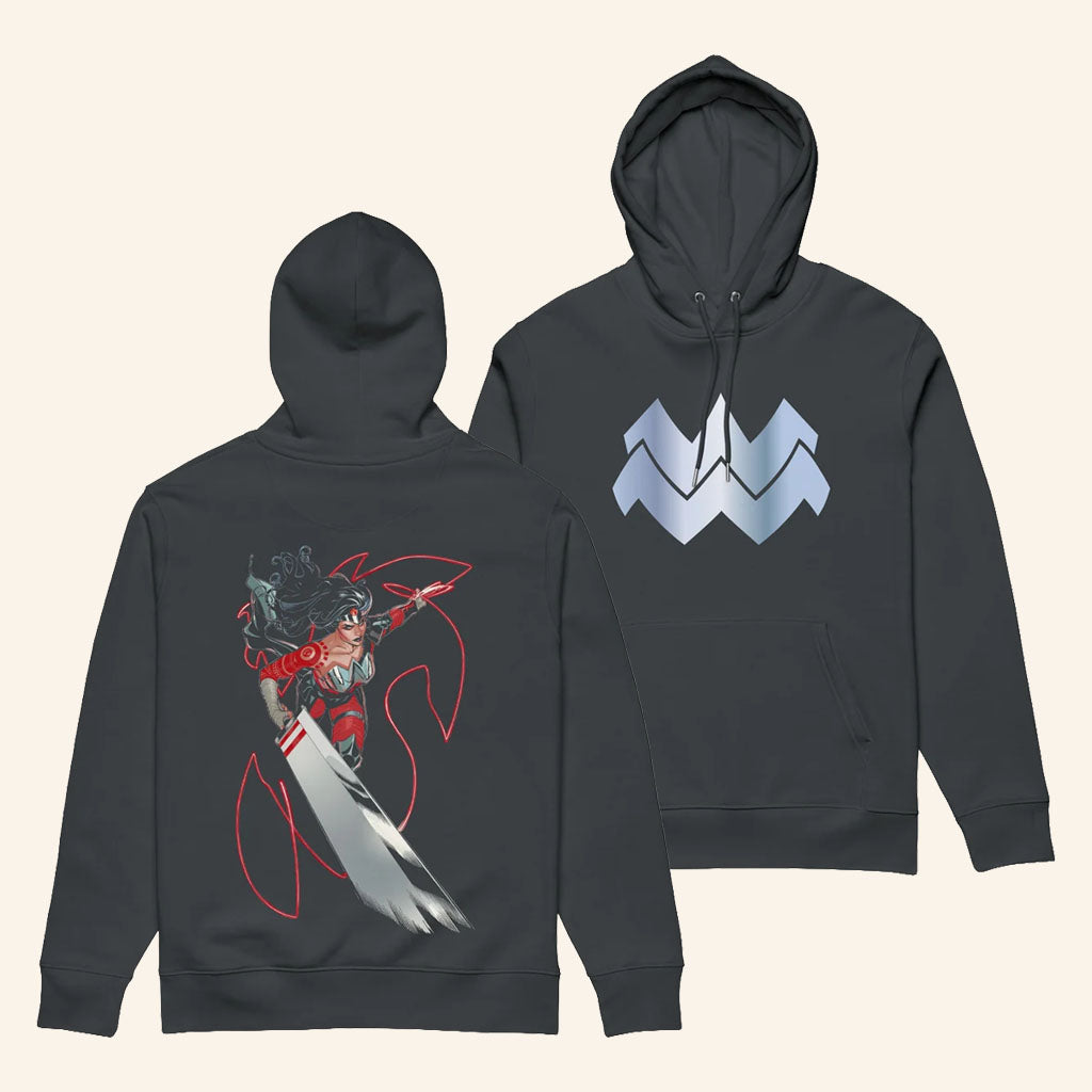 Wonder Woman Merch 2026 Absolute Wonder Woman Hoodie Athena Blade Hoodie DC Comics Fan Gifts