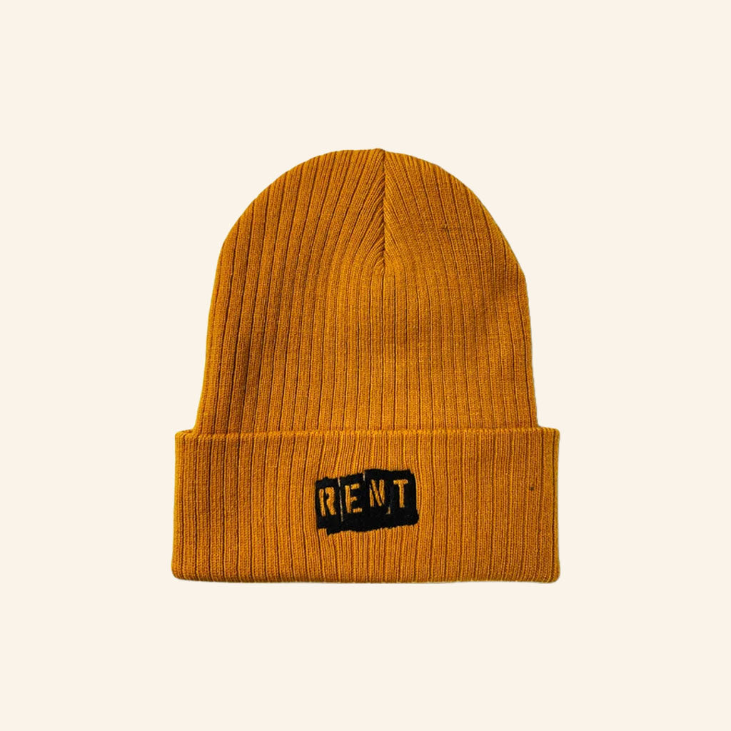 Rent 30Th Anniversary Merch 2026 RENT Beanie Broadway Cares Rent 30 Winter Hat Christmas Gifts
