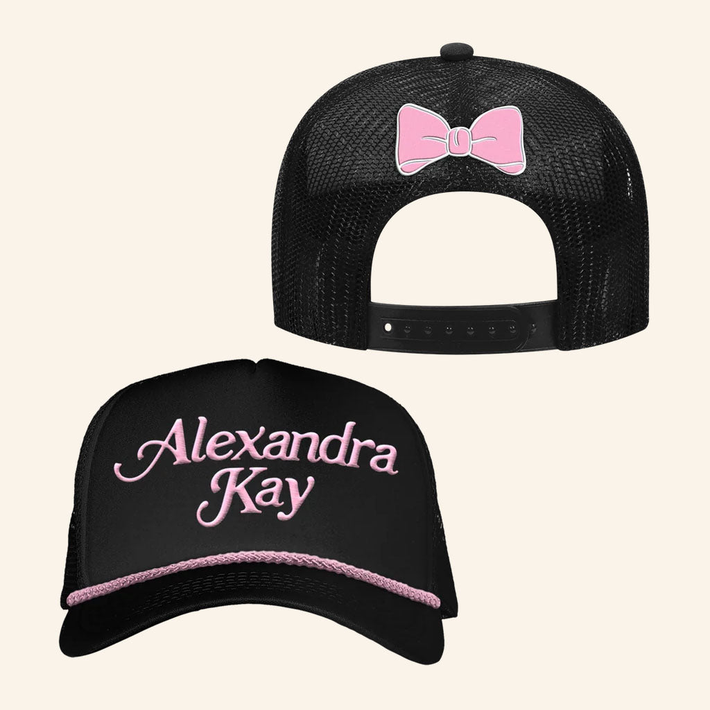Alexandra Kay Merch 2026 AK Bow Trucker Hat Music Lover Gift Ideas For Her