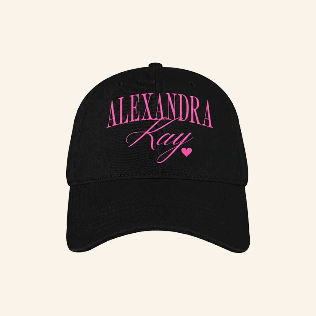 Alexandra Kay Merch 2026 Alexandra Kay Black Hat Embroidered Music Related Gift Ideas