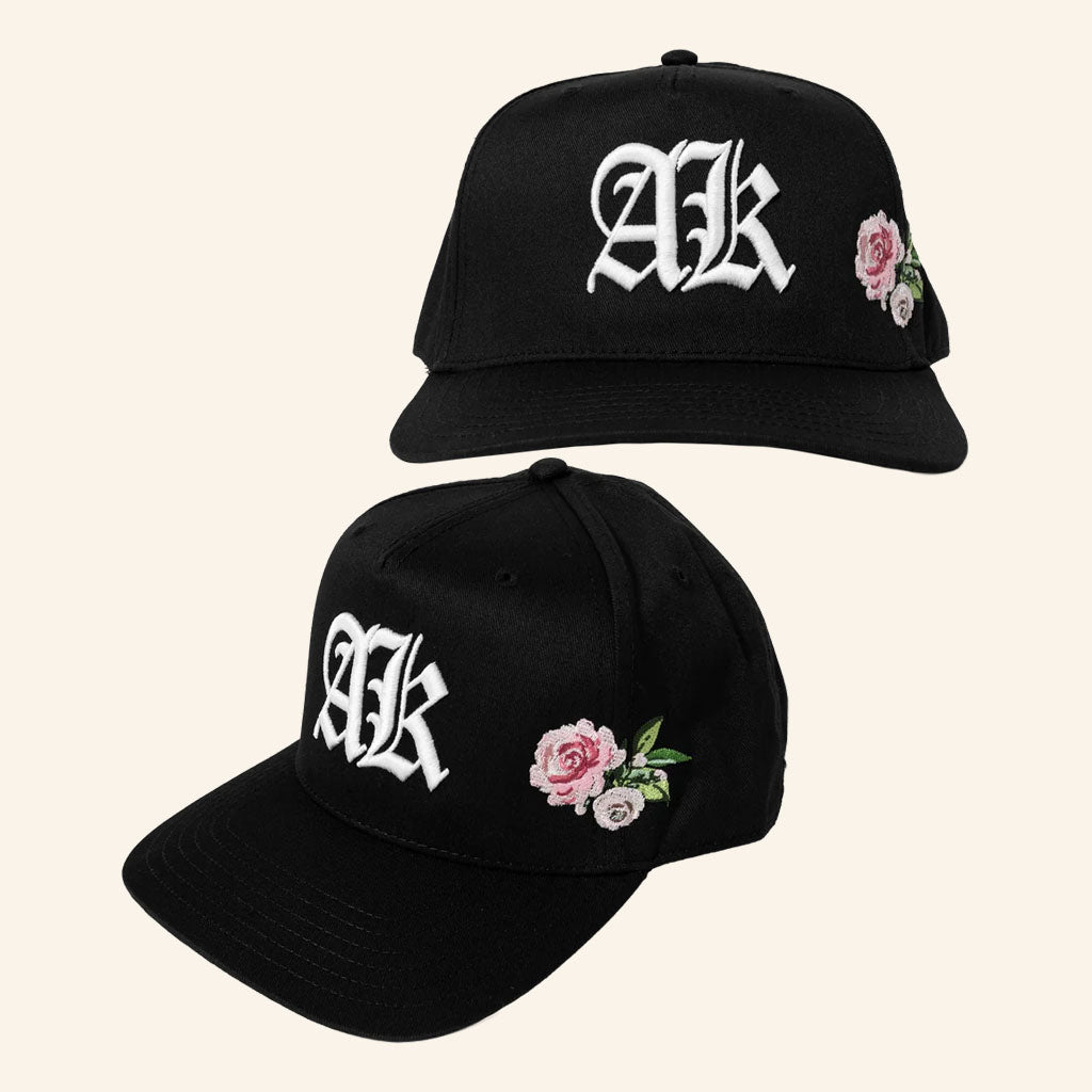 Alexandra Kay Merch 2026 AK Rose Initials Hat Embroidered Present For Music Lovers