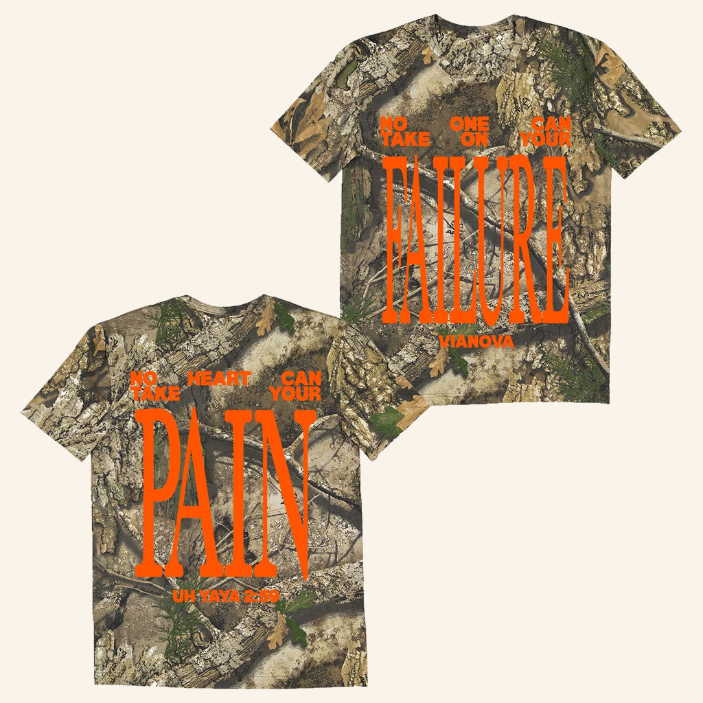 Vianova Merch 2026 Uh YaYa Camo T-Shirt Failure Shirt Gift For Band Fans