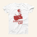 Opolis Clothing Merch 2026 Smoke Em T-Shirt White Barry Switzer Merch Gift For Football Fans