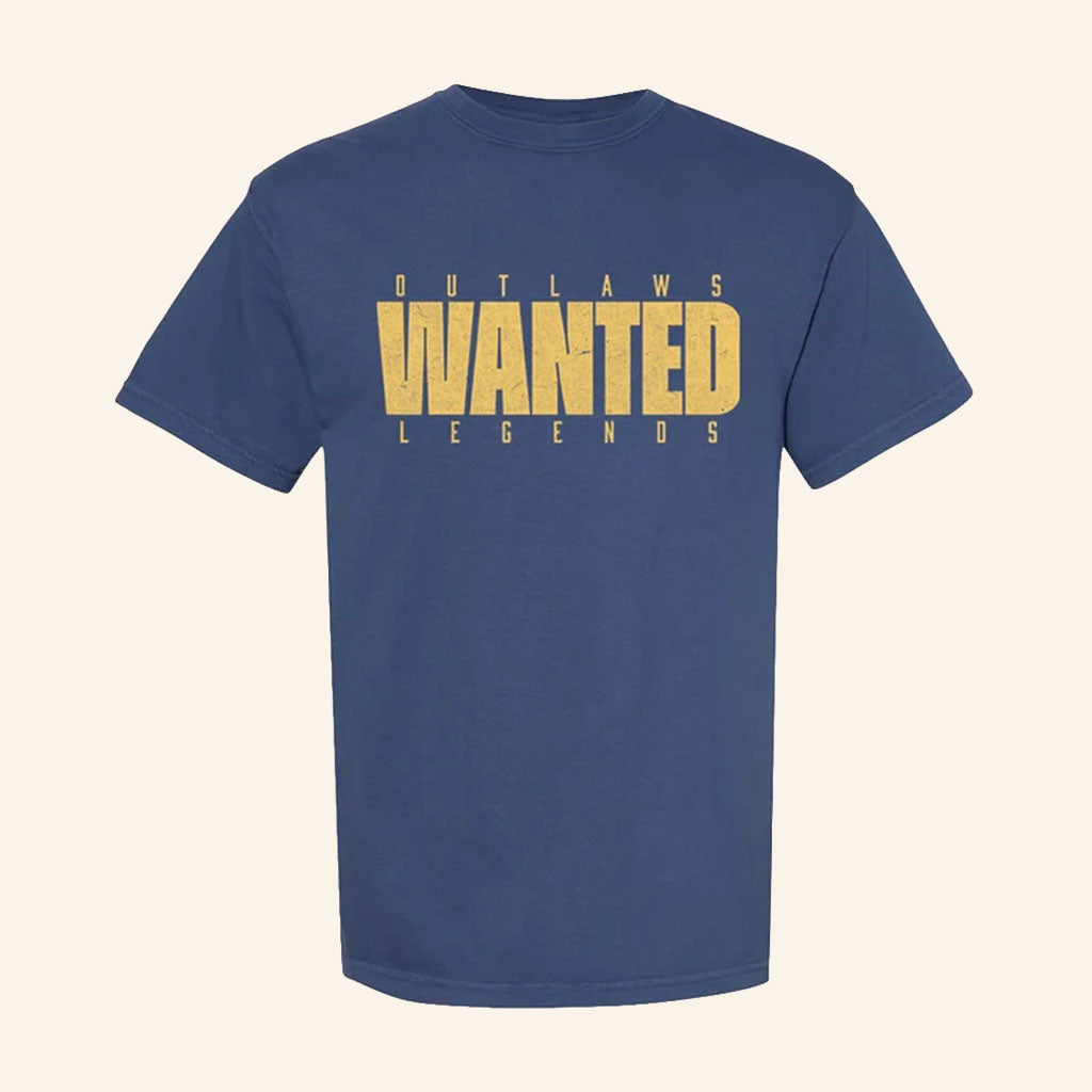 Broadway Merch 2026 WANTED Show T-Shirt Outlaws Legends Shirt Gift For Fans