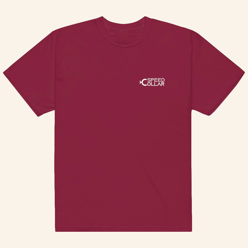 Speed Collar T-Shirt Minimal Logo Shirt Birthday Presents For Boyfriend