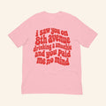 Connor Wood Merch I Saw You On 8th Avenue T-Shirt Viral Quote Tee Gift For Connor Wood Fans