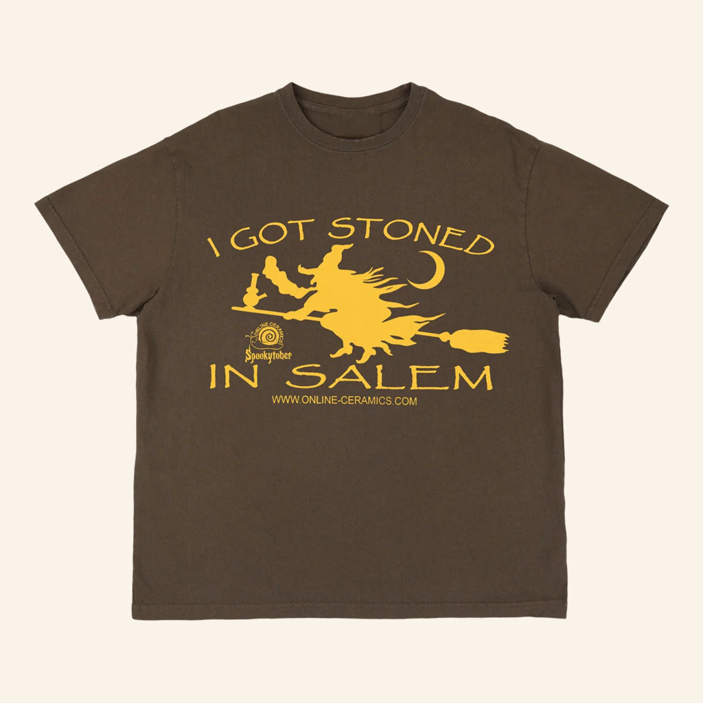 Online Ceramics Merch 2026 I Got Stoned In Salem From the Grave T-Shirt Halloween Gifts