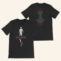 Blue October Merch 2026 Foiled 20th Anniversary Broken Man T-Shirt Present For Rock Band Fans