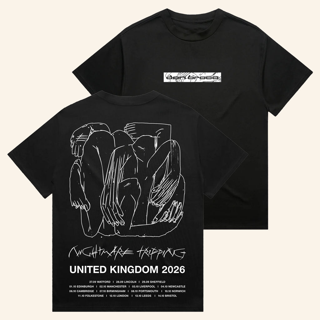 Don Broco Merch 2026 Nightmare Tripping UK 2026 Tour T-Shirt Gift For Rock Band Fans