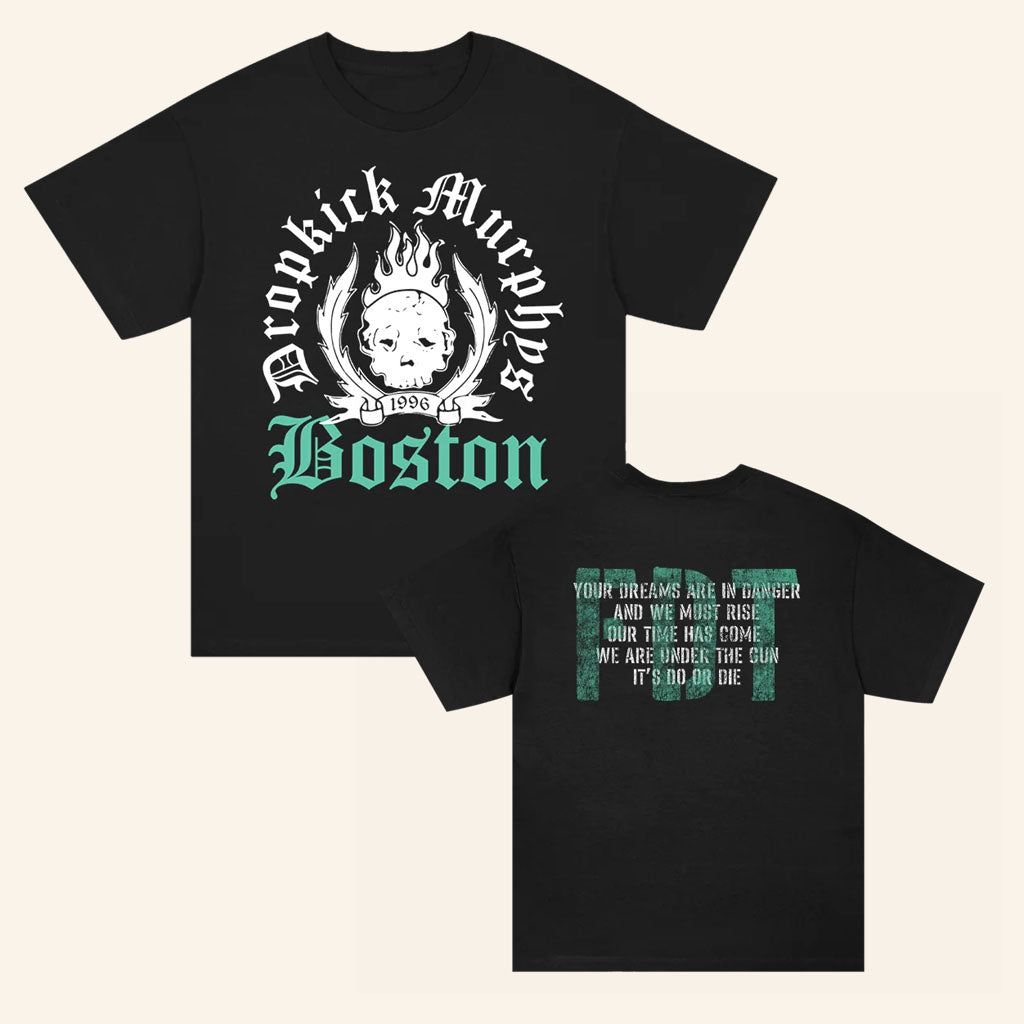 Dropkick Murphys Merch 2026 Do Or Die FDT T-Shirt Black Present For Band Fans