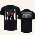 My Chemical Romance Hollywood Bowl Merch 2026 MCR Tour T-Shirt Black Gift For Rock Band Fans