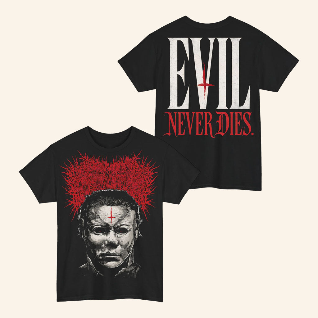 Xavleg Merch 2026 Evil Never Dies T-Shirt Good Gift Ideas For Music Lovers