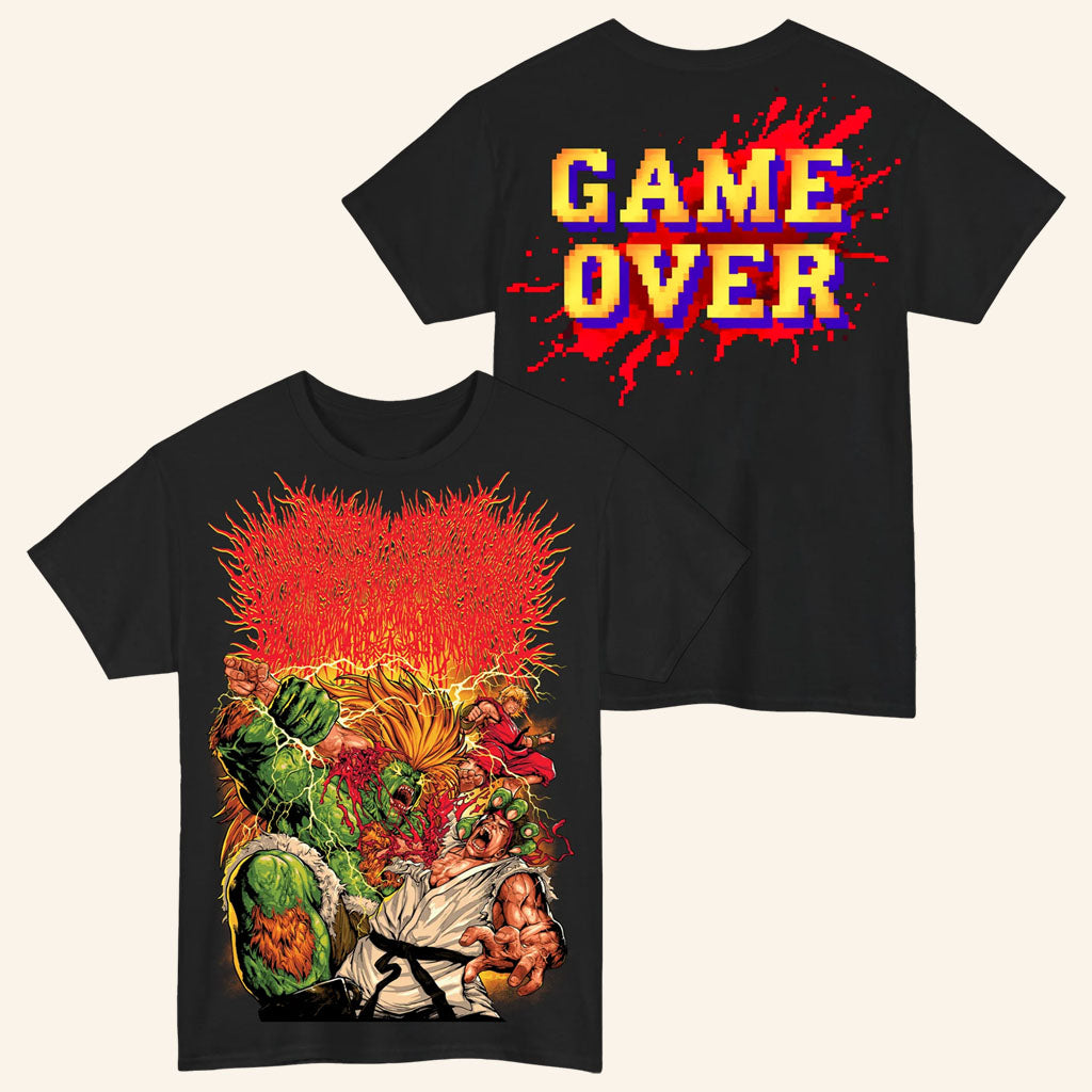Xavleg Merch 2026 Game Over T-Shirt Presents For People Who Like Music