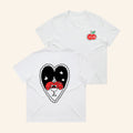 IGIN Merch 2026 Appuri Heart Box T-Shirt White BTS Jin Merch Gift For KPop Collectors