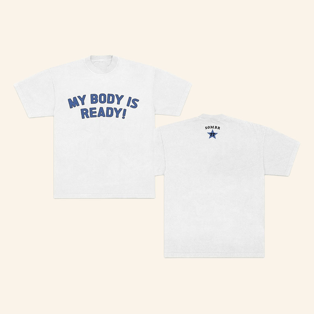 Sombr Merch 2026 My Body Is Ready T-Shirt Cool Gifts For Music Lovers