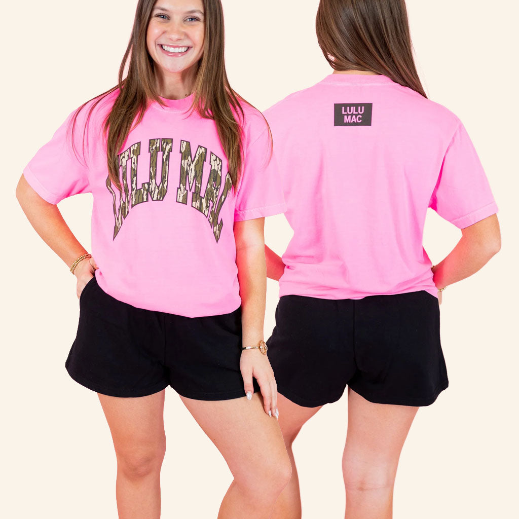 Lulu Mac X Mossy Oak Merch 2026 Bottomland T-Shirt Lulu Mac Shirt Birthday Gift For Her