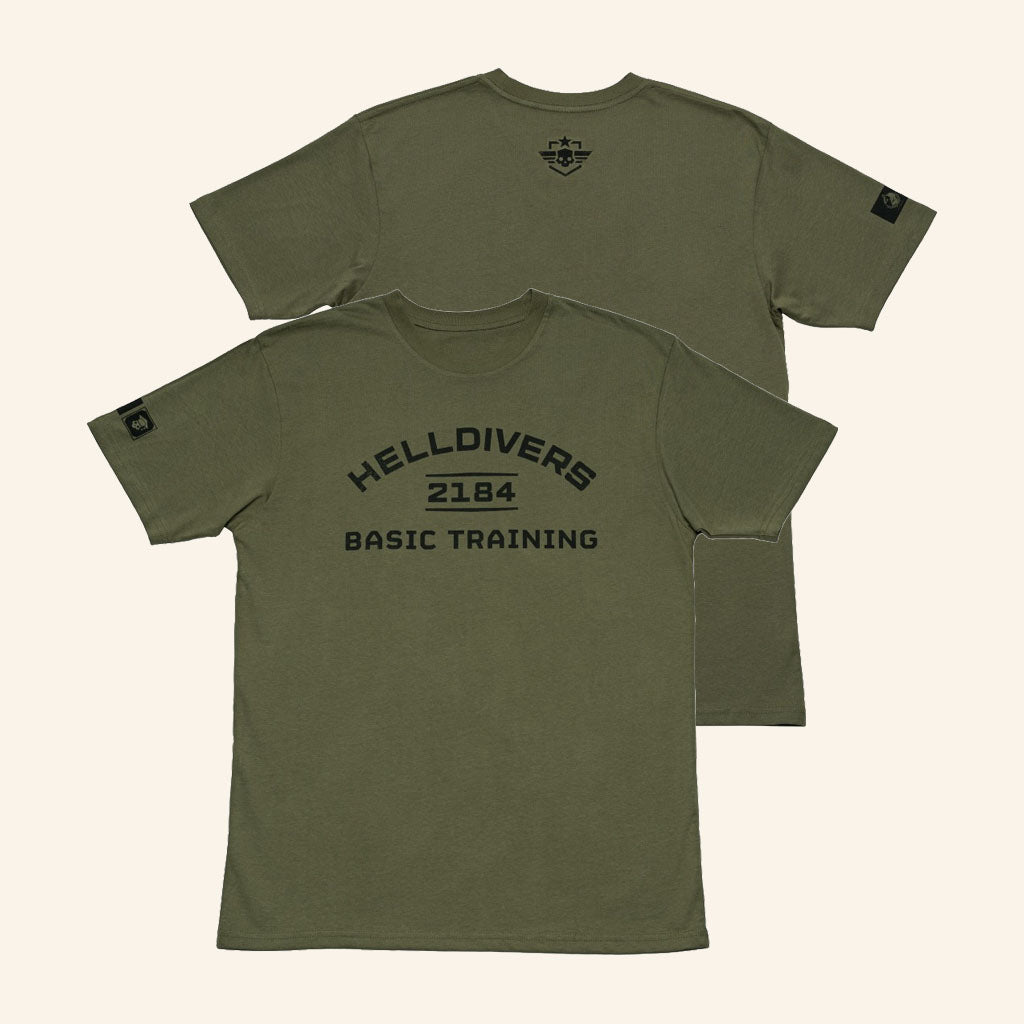 Helldivers 2 Super Merch 2026 Basic Training T-Shirt Presents For Video Game Lovers