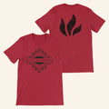 Blue October Merch 2026 Foiled 20th Anniversary Ornamental Logo Flame T-Shirt Rock Fan Gifts