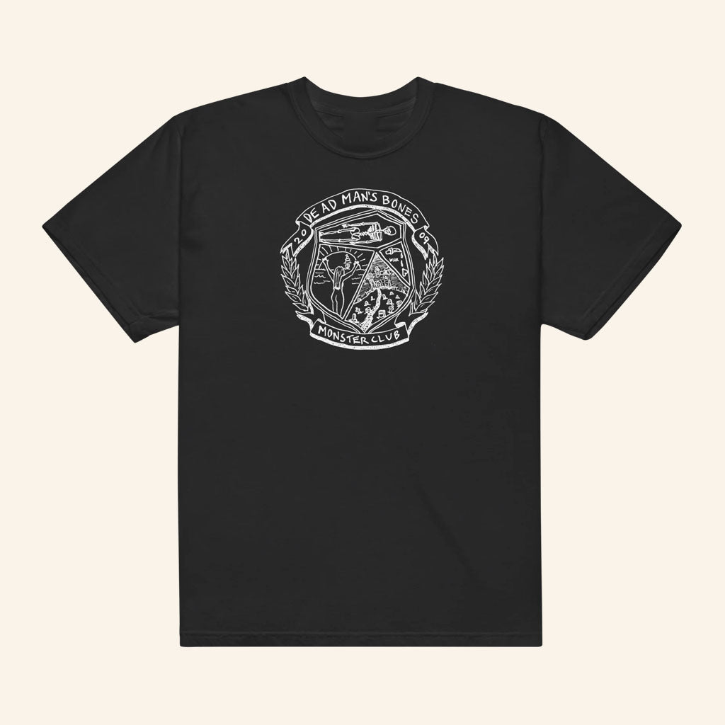 Dead Man's Bones Merch 2026 Monster Club T-Shirt Black Gift For Rock Duo Fans
