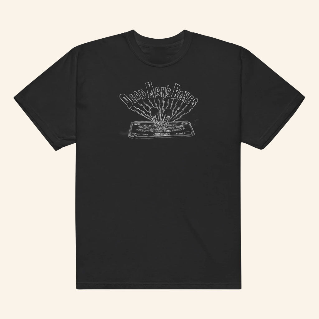 Dead Man's Bones Merch 2026 Ouija Board T-Shirt Black Gift Ideas For Rock Music Lovers
