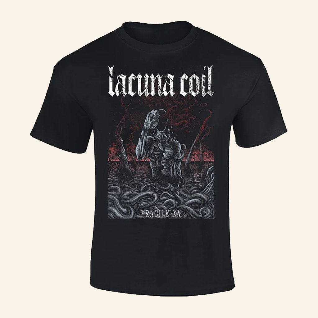 Lacuna Coil Merch 2026 Fragile XX T-Shirt Gift For Heavy Metal Band Fans