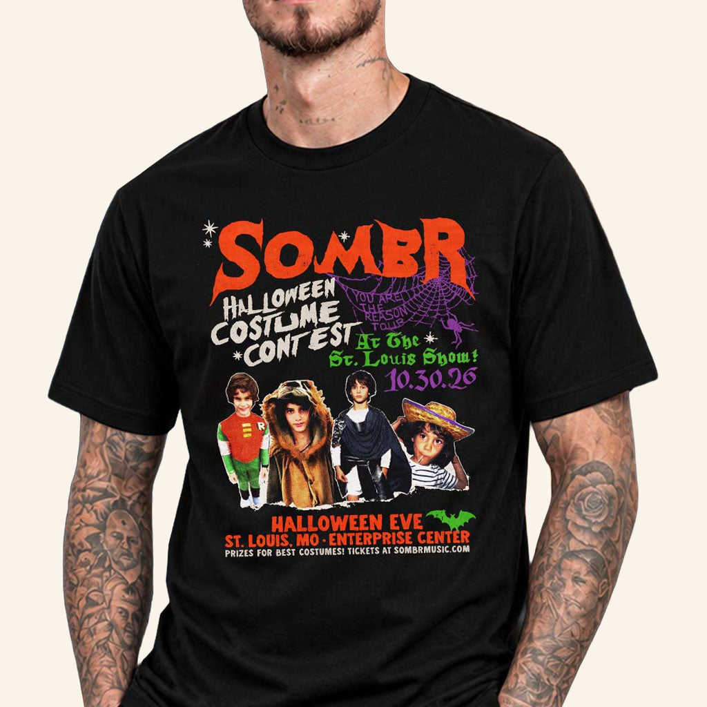 Sombr Halloween Event T-Shirt Enterprise Center In St Louis MO On Oct 30 2026 Tee Sombr Merch