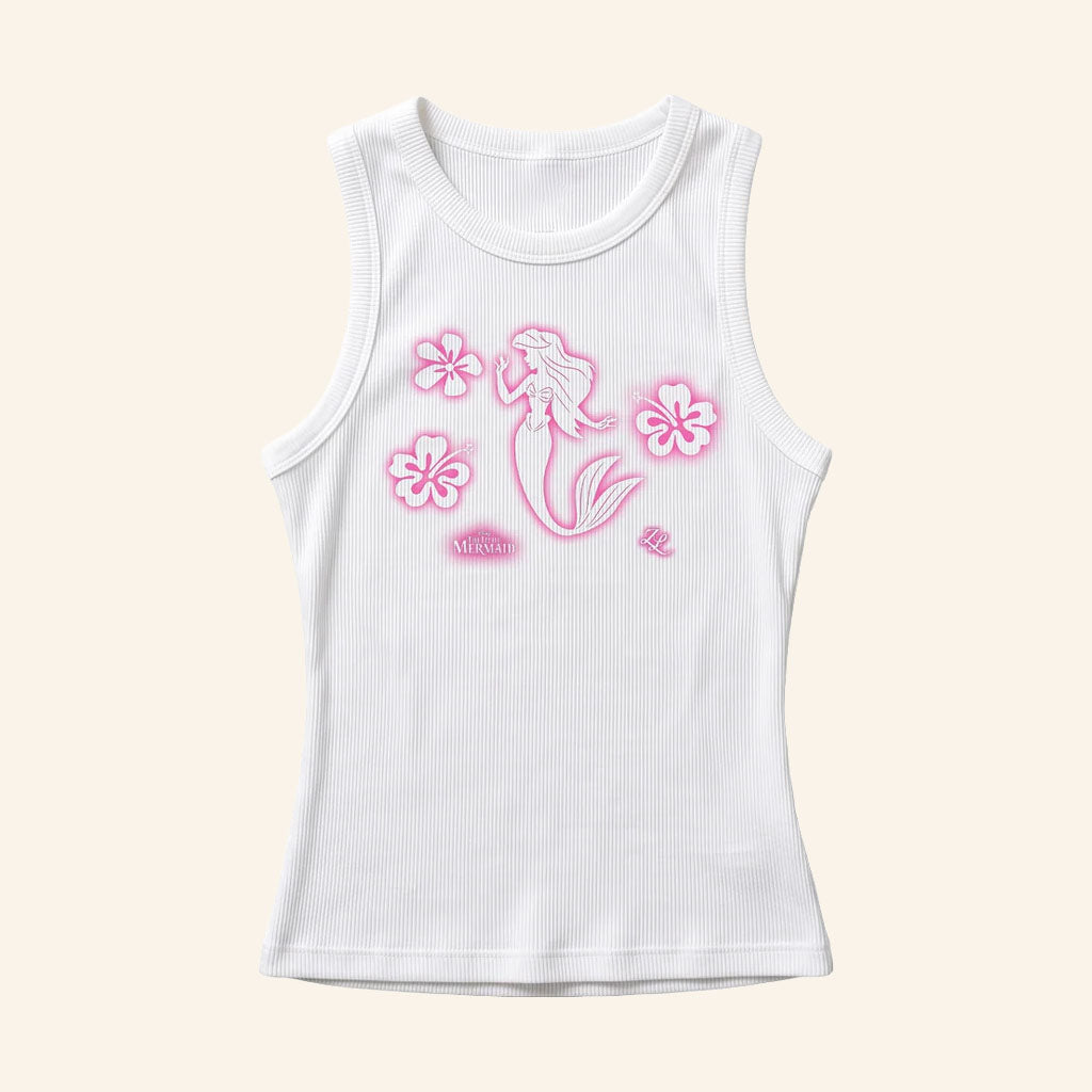 Zara Larsson X Disney Merch 2026 Zara Larsson X The Little Mermaid Tank Top Gift For Besties