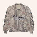 Pleasures Merch 2026 Stars Quarter Zip Shirt Pleasures X Famous Stars And Straps Merch