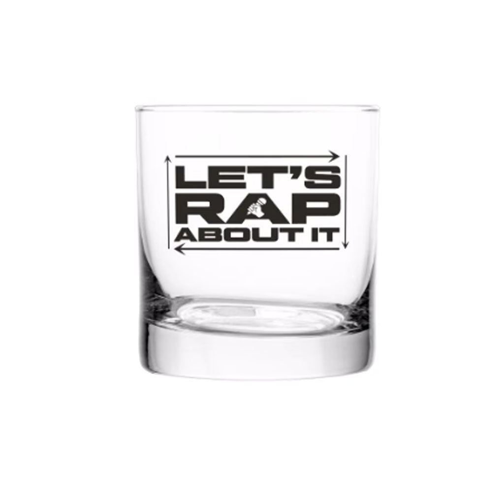 LRAI Merch 2026 Let's Rap About It Whiskey Glass Gifts For Hip Hop Fans