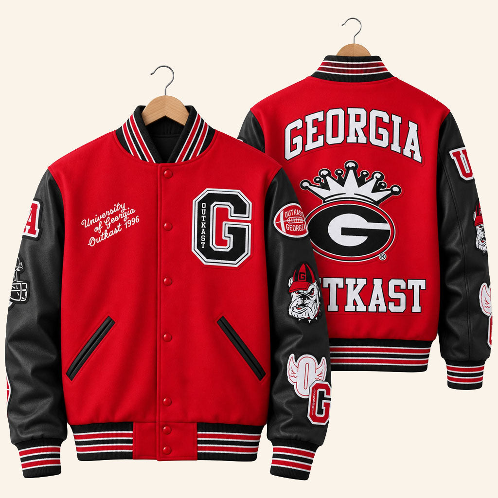 UGA X Outkast Merch 2026 Destroyer Jacket Outkast Georgia Bulldogs Collection Gear Football Gift