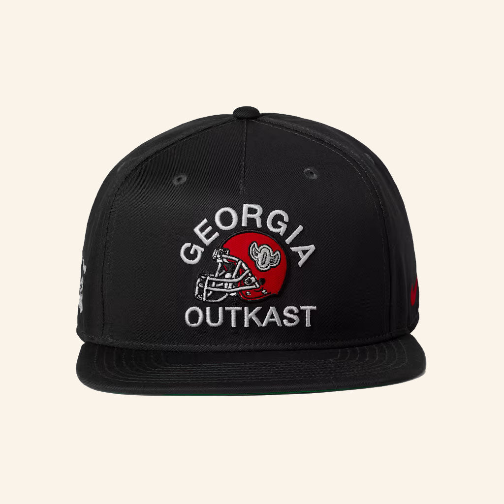 UGA X Outkast Merch 2026 Helmet Snapback Hat Outkast X Georgia Bulldogs Merch Football Gifts