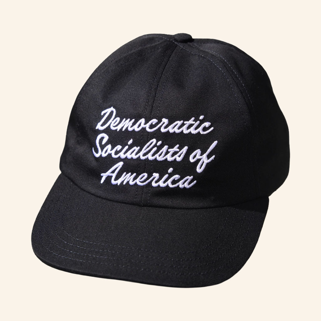 DSA Merch 2026 Democratic Socialists of America Script Hat Embroidered Gift For Members