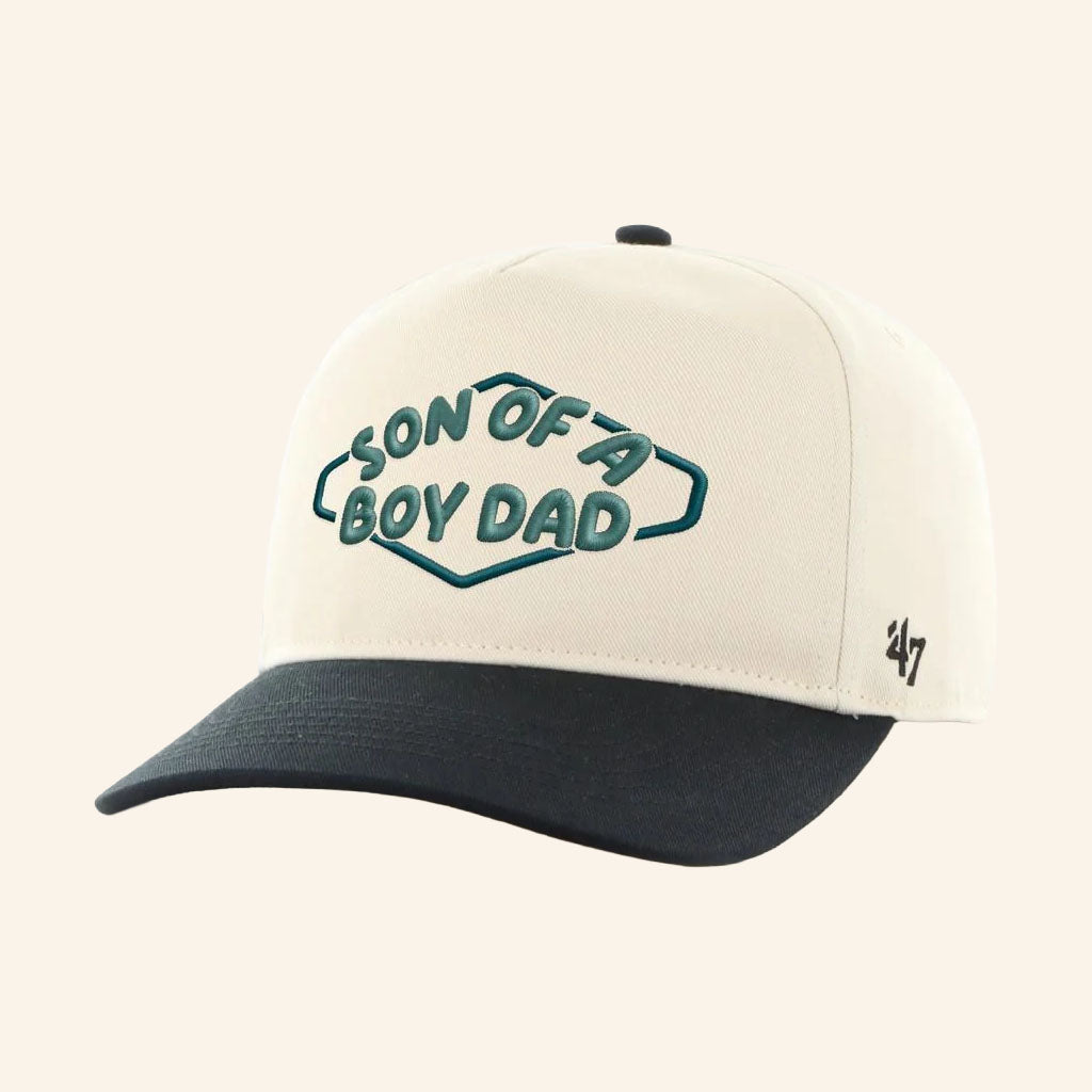 Son Of A Boy Dad Merch 2026 SOABD Two Tone '47 Hat Embroidered Gift For Podcast Fans